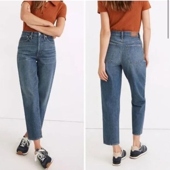 Madewell Balloon Jeans in Corson Wash Sz 26 NA929‎ - Picture 1 of 6